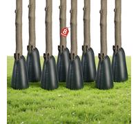 VEVOR Sac d'Arrosage pour Arbres 75,7 L Lot de 8, Sac d'Irrigation pour Arbres, Arrosage Goutte-à-Goutte en Profondeur 3 à 4 h pour Plantation et Périodes Sèches, en PE Tissé, avec Fermeture Éclair