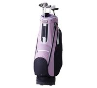 VEVOR Sac Chariot de Golf 92 cm Organisateur 14 Compartiments en Nylon Violet