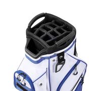VEVOR Sac de Golf pour Chariot, Sac de Clubs de Golf 15 Compartiments Supérieurs, pour Golfette Voiturette Golfeur, Léger avec Séparateur sur Toute la Longueur, Bandoulière, Housse de Pluie et Poche