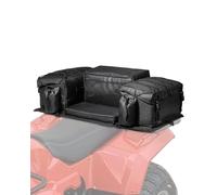 VEVOR Sac de rangement arrière pour VTT, 50 L, coffre de rangement VTT avec coussin de siège en éponge et porte-bouteille, tissu Oxford 600D, pour la plupart des porte-bagages arrière, pour UTV Can-Am