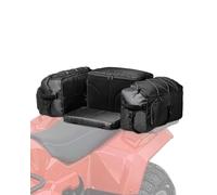 VEVOR Sac de rangement arrière pour VTT, 74 L, coffre de rangement avec sac isotherme pour glacière, en tissu Oxford 600D, pour la plupart des VTT avec des porte-bagages arrière, pour UTV Can-Am