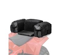 VEVOR Sac de rangement arrière pour VTT, 74 L, coffre de rangement avec sac isotherme pour glacière, en tissu Oxford 600D, pour la plupart des VTT avec des porte-bagages arrière, pour UTV Can-Am