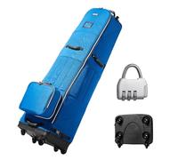 VEVOR Sac de voyage de golf rembourré avec roues renforcées, housse de protection de voyage de golf souple en plein air, Oxford 1200D robuste résistant à l'usure et imperméable pour compagnie aérienne