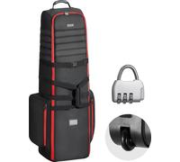VEVOR Sac de voyage pour le golf, étui souple pour l'extérieur, résistant à l'eau, 1800D Oxford Polyester, rembourré et à roulettes, pliable pour ranger les clubs de golf à bord de l'avion, 520 x 450