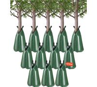 VEVOR Sacs d'irrigation pour arbres, paquet de 12 20 gallons Nouveau sac d'irrigation pour arbres, 5-9 heures de libération lente pour une gestion profonde des racines