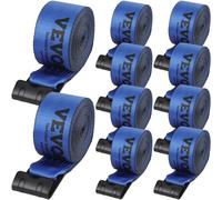 VEVOR - sangles de treuil pour camion, 4 "x 30', avec crochet plat pour remorquage, paquet de 10, bleu