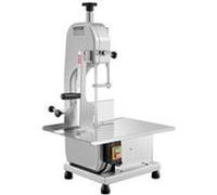 VEVOR Scie à ruban électrique inox 650 W Comptoir 31,5×46 cm Coupe max 11,9 cm pour viande congelée