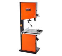 VEVOR Scie à Ruban Bois 2240 W Scie à Ruban de Table Largeur de Coupe 457 mm Hauteur de Coupe 406 mm pour Travail de Bois, Table en Fonte 690x510 mm Éclairage de Travail à 360° avec Guide d'Onglet