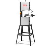 VEVOR Scie à Ruban d'Établi avec Support à 2 Vitesses Réglables 370W pour Aluminium