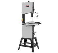 VEVOR Scie à Ruban d'Établi pour Travail du Bois 340 mm 1100 W 440-846 tr/min
