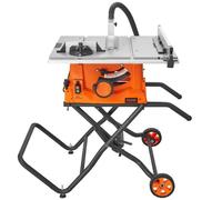 VEVOR Scie Circulaire sur Table avec Support Coupe Bois 625mm 4800tr-min 1800W