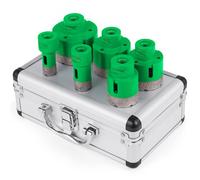 VEVOR Scie Cloche Diamantée Trépan Diamant Foret Béton avec des diamètres de 20/25/42/50/55/68 mm Qualité Première Foret Diamant Cylindrique