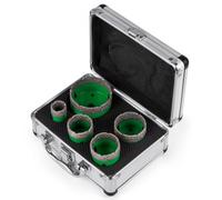 VEVOR Scie Cloche Diamantée Trépan Diamant Foret Béton avec des diamètres de 22/35/40/50/65 mm Qualité Première Foret Diamant Cylindrique