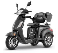 VEVOR Scooter de Mobilité Électrique à 3 Roues Tout-terrain, 1000 W, Charge 226,8 kg, avec Longue Portée 35 km, 3 Modes de Vitesses, Capacité de Montée 20°, pour Adultes, Personnes Âgées, Handicapées
