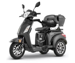 VEVOR Scooter de Mobilité Électrique à 3 Roues Tout-terrain, 1000 W, Charge 226,8 kg, avec Longue Portée 35 km, 3 Modes de Vitesses, Capacité de Montée 20°, pour Adultes, Personnes Âgées, Handicapées