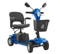 VEVOR Scooter de Mobilité Électrique Pliable 4 Roues Tout-terrain Charge 120 kg