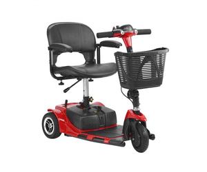 VEVOR Scooter de Mobilité Électrique Pliable à 3 Roues Tout-terrain, Capacité de Montée 9°, Charge 120 kg, avec Longue Portée 20 km, Roues Antidérapantes, pour Adultes, Personnes Âgées, Handicapées