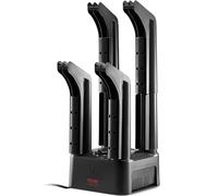 VEVOR Sèche-Chaussures Détachable à 4 Tubes, Sèche-Bottes Portable avec Minuterie et Souffleur de Chaleur, Chauffe-Bottes en ABS et PP, pour Bottes de Neige, Chaussures en Cuir en Toile, Chaussettes