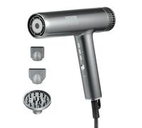 VEVOR Sèche-cheveux pro, 3 millions d'ions négatifs, moteur sans balais haute vitesse 108000 tr/min, 3 températures et 3 vitesses, sèche-cheveux léger avec buses et diffuseur pour maison et voyages