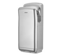 VEVOR Sèche-Mains Électrique, Sèche-Mains Automatique avec Filtre HEPA pour Salle de Bain et Espaces Commerciaux, Moteur 19000 tr/min, Double Sortie d'Air, Montage Mural, Structure en ABS, Argent