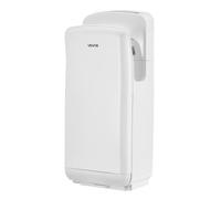 VEVOR Sèche-Mains Électrique, Sèche-Mains Automatique avec Filtre HEPA pour Salles de Bain et Espaces Commerciaux, Moteur 19000 tr/min, Montage Mural, Double Sortie d'Air, Structure en ABS, Blanc