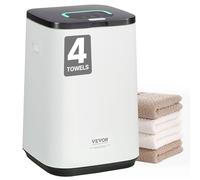 VEVOR Sèche Serviettes 20 L, Chauffe Serviettes avec Écran LED et Voyant Lumineux en U, Seau Chauffe Serviettes Intelligent avec Minuterie Réglable, pour Couvertures Peignoirs Pyjama, Spa Massage