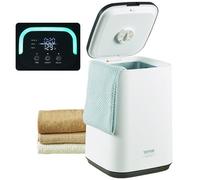 VEVOR Sèche Serviettes Seau Chauffe Serviette 20 L avec Écran LED et Minuterie