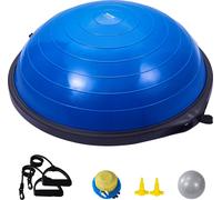 VEVOR Semi-Gymnastikball-Trainer, 66 cm Balance-Ball-Trainer, 680 kg de capacité de charge Balle de stabilité, balle de yoga avec bandes de résistance et pompe à pied, balle de musculation-fitness dan