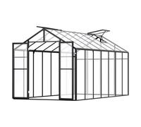 VEVOR Serre de Jardin Polycarbonate Extérieur pour Arrière-cour 236x402x207 cm