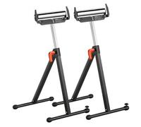 VEVOR Support à Rouleau Réglable 113 kg 685,8-1092,2 mm pour Travail Bois 2PCS