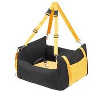 VEVOR Siège d'auto pour chiens petits 11 kg, siège rehausseur imperméable pour chien, poignées latérales, poche de rangement, laisse à clipser, rembourrage coton PP, lit pour animal de compagnie, noir
