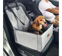 VEVOR Siège d'auto pour Chiens Petite Taille 12 kg, siège rehausseur pour Chien, avec Cadre de Support, Laisse de sécurité à Clipser, Rembourrage en Coton, lit Voiture pour Animal de Compagnie, Gris