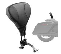 VEVOR Sissy Bar Compatible avec Harley Touring 2009-2024 avec Siège Fendu en Une Pièce, Street Glide, Road Glide et Road King, Dosseret Pilote Moto Amovible et Réglable en Hauteur, Cadre en Métal