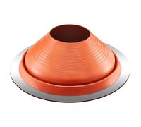 VEVOR Solin de Toit pour Tuyaux 254-483 mm Étanchéité Toiture Flexible en Silicone, avec Base Ronde en Métal, Haute Température -74℃-225℃, pour Cheminée, Poêle à Bois, Tuyaux d'Aération Extérieur