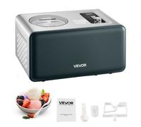 VEVOR Sorbetière Automatique Turbine à Glace Sorbet 1,5 L Compresseur Intégré
