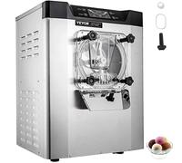 VEVOR Sorbetière Commerciale Machine à Crème Glacée en Acier Inoxydable 16-20L/h