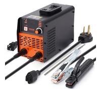 VEVOR Soudeuse à Bâton, 200 A, Poste à Souder ARC/Lift TIG avec Grand Écran LED, Machine de Soudage à Bâton Portable 2-en-1, Démarrage à Chaud, Antiadhésif, VRD, Machine à Souder ARC MMA pour Soudage