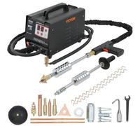 VEVOR Soudeuse à Goujons Kit de Réparation Extracteur de Bosses 90E 3KW Kit de Réparation de Bosses Soudeuse par Points pour Panneau de Véhicule Débosselage Redressage