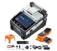 VEVOR Soudeuse Fibre Optique 6 Moteurs Épisseuse Fusion Épissage Rapide 6 s
