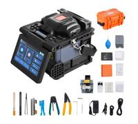 VEVOR Soudeuse fibre optique à alignement 6 moteurs épissage 6s écran LCD 5"