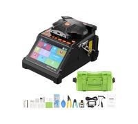 VEVOR Soudeuse Fibre Optique Épisseuse Fusion à Alignement 6 Moteurs Écran LCD