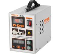 VEVOR Soudeuse par points à batterie, 788H Soudeuse par points à impulsion et chargeur de batterie, Soudeuse portable à batterie haute performance avec 2 modes de soudage et éclairage LED pour nickel