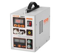 VEVOR Soudeuse par points de batterie, soudeur par points à impulsion 788H et chargeur de batterie, machine de soudage de batterie portable 2 modes de soudage et éclairage LED pour nickel pur 0,15 mm