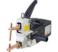 VEVOR Soudeuse par points portable, Soudeuse par points 4/25 pouces avec puissance d'entrée de 9,2 KVA, Soudeuse par points manuelle avec pointe de soudage pour tôles pour acier au carbone, acier inox