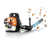 VEVOR Souffleur Feuille Thermique 2 Temps 43 cm³ Souffleur Feuilles à Dos, pour Entretien Pelouse Jardin Allée Nettoyage Automnal Neige Poudreuse, Réservoir 1,38 L, Débit 815 m³/h, Vitesse 241 km/h