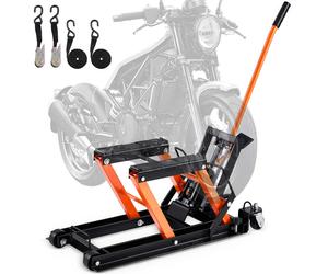 VEVOR Soulèvement hydraulique pour moto 700 kg, charnière de levage, support moto réglable 120-385 mm, bracket de montage pour garage et utilisation extérieure