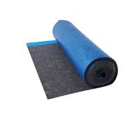 VEVOR Sous Couche Parquet, 18,6 m², Sous-couche Isolante, Épaisseur 3 mm, Fibre Robuste, Film PE Imperméable, Insonorisation Anti-humidité, Protection Infiltration, pour Sol Vinyle, Stratifié, Bois