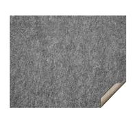 VEVOR sous-Tapis Antidérapant, Coussin de Protection de Tapis, 244x306 cm, Épaisseur 6 mm, Double Surface, Feutre Polyester + Latex, Gris, Zone de Couverture de 7-8 ㎡, Coussin de Tapis pour Tous Sols