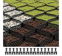 VEVOR Stabilisateur de Gravier Grille Sol Géocellulaire 10x3 m Profondeur 5 cm