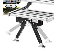 VEVOR Stabilisateur de Marche pour Camping-car, Kit Stabilisateur d'Escalier Réglable en Hauteur 76,2-381 mm, avec Revêtement en Poudre en Acier, Pliable, Accessoire pour Caravanes à Sellette